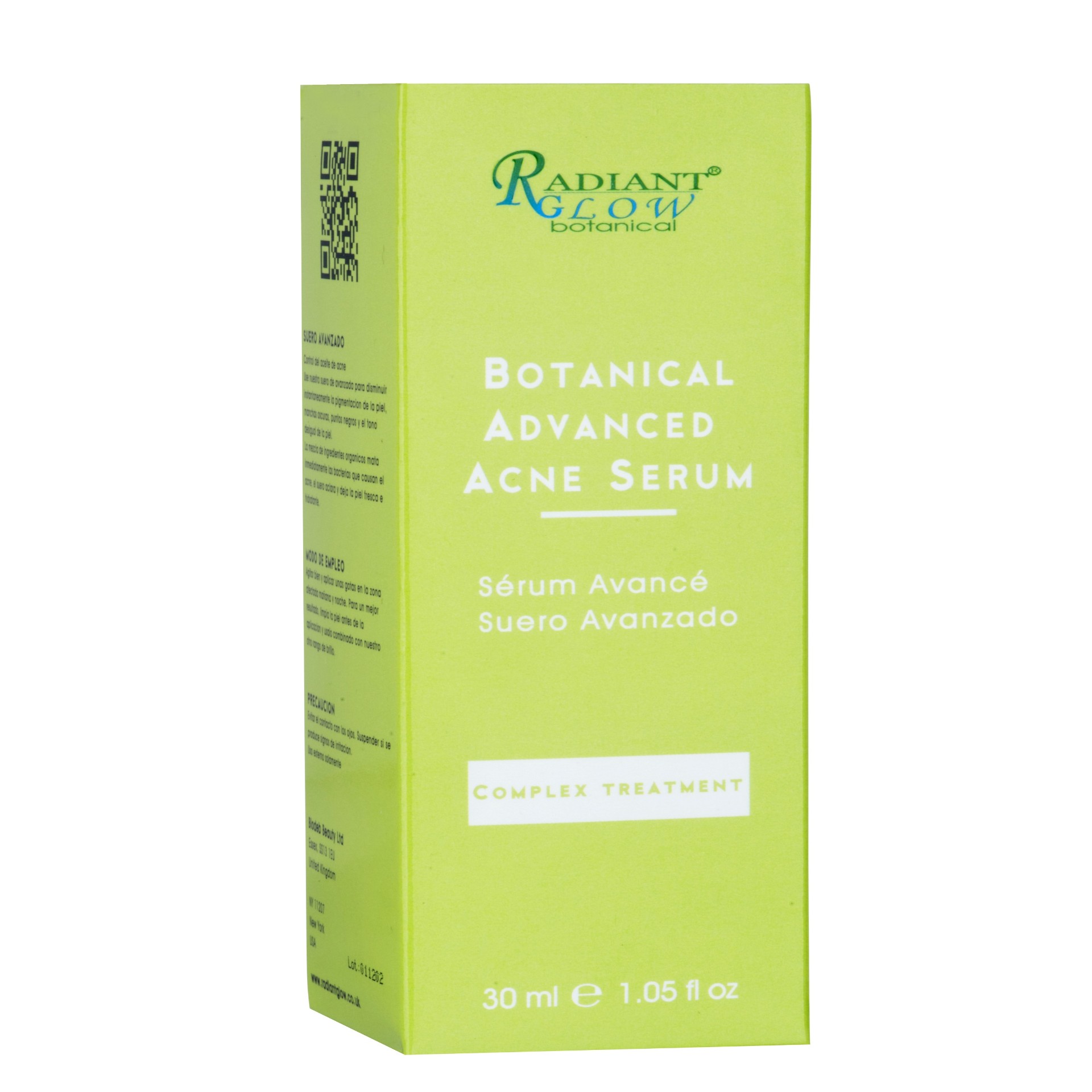 Botanical Advanced Acne Serum 30ml Radiant Glow Botanical